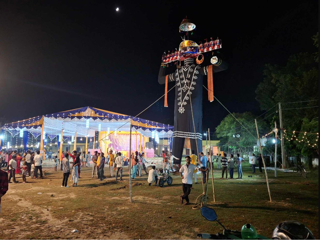 मिथिला क्षेत्रमा दशैं विशेष रावण वध कार्यक्रम आज